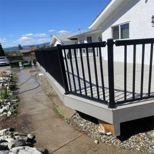 Quality Luxury Villa Home Aluminum Stair Fencing With Great Design for sale
