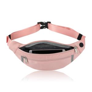 Shoulder Wallet Fanny Pink Custom Waist Bag Hiking Crossbody For Women 12.8X9.6"