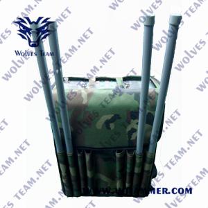 Waterproof GSM Dcs WiFi GPS 3G 4G Backpack Signal Jammer