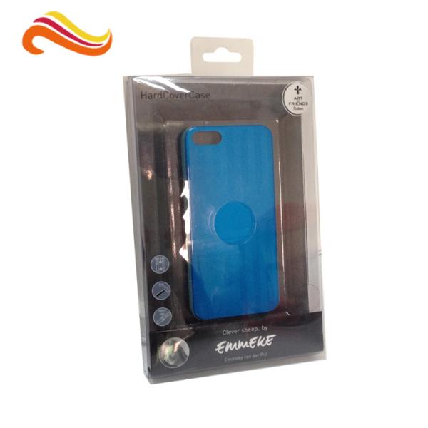 Buy PVC / PET Plastic Clamshell Packaging ,CMYK Printing Iphone Case Box at wholesale prices