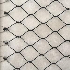 Ferrule Stainless Steel Black Oxide Wire Rope Mesh Railing Net