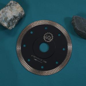 140 Teeths Turbo Saw Blade for Stone Slab and Tile Cutting Wet Dry Cutting Disc