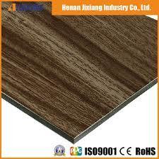 Antibacterial 1220mm*2440mm Wooden ACP Sheets For Wall