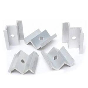 Aluminium Solar Panel Installation Brackets PV Roof Mounting Mid Clamp End Clamp