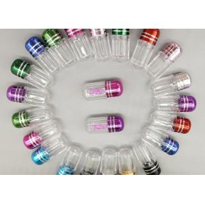 13mm Small Plastic Pill Containers SGS Single Capsule Packaging