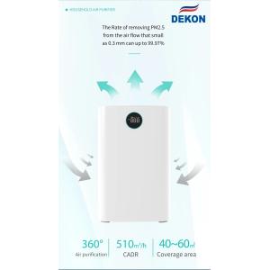 600CMH HEPA H14 PM2.5 Filtration air purifier with UVC air sterilizer and