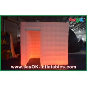 Inflatable Photo Booth Enclosure Orange Attractive Inflatable Photo Booth