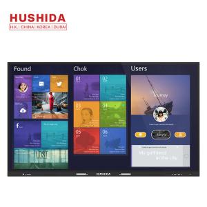 LED 4K IR touch Smart Interactive Whiteboard For School / Office Solution