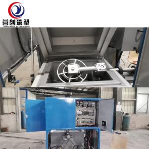 Electric Heating Fully Automatic Roto Moulding Machine With 1600*1600mm Oven