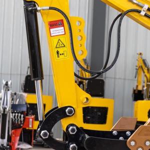 EPA Hydraulic Mini Excavator Hydraulic Transmission With Kubota Engine