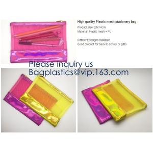 Biodegradable Clear EVA Plastic Zipper Bag/ Cosmetic Packaging Bag,Travelling