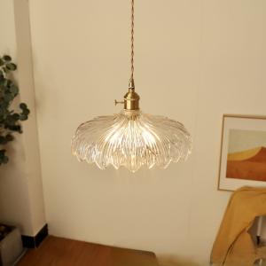 Modern Glass Pendant Lighting Fixture Luminaire Green Flower Bar Restaurant