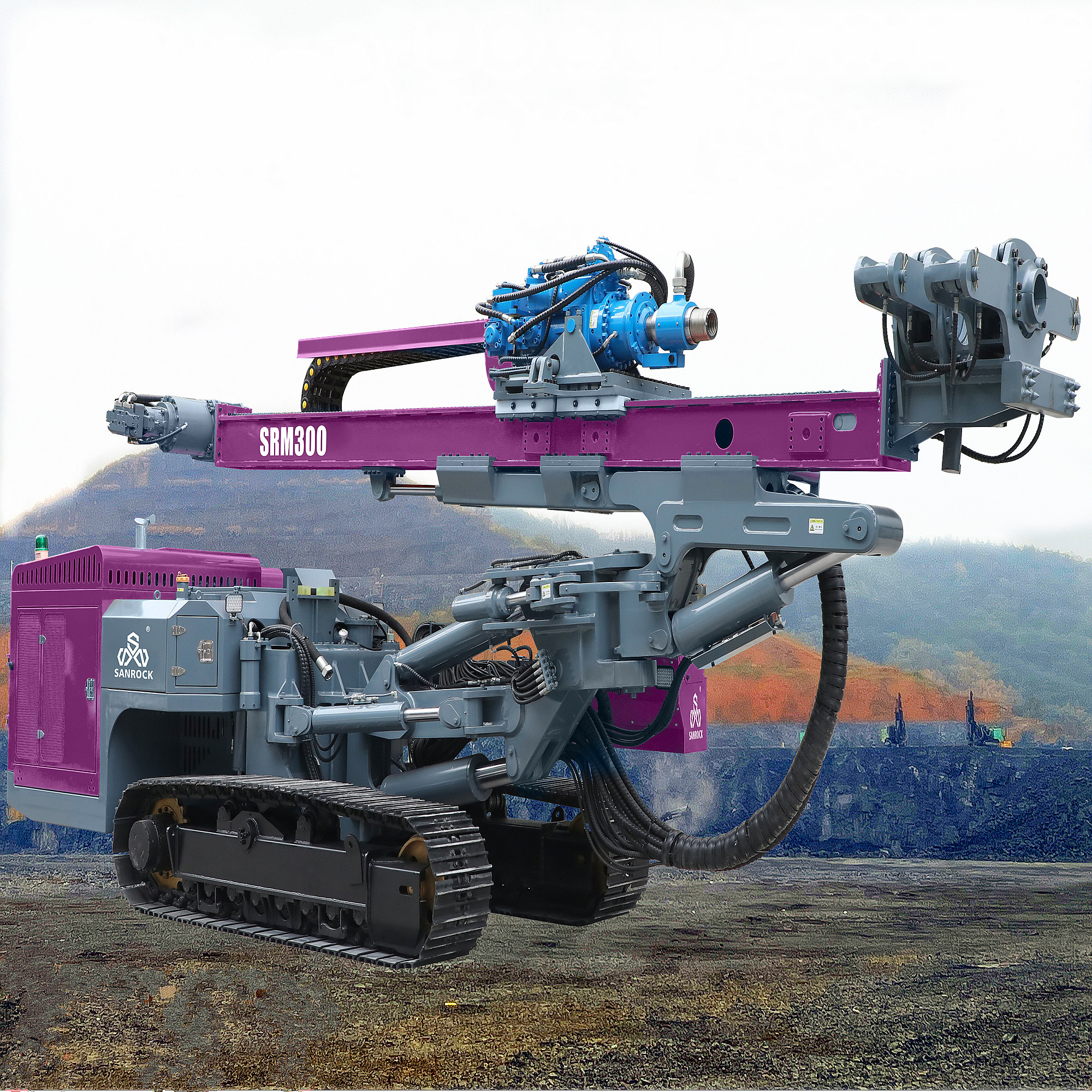 Mining Drilling Machinery Portable Drilling Rig Automatic Hydraulic DTH Drilling Rig for Sale