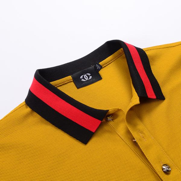 new design custom t shirt knitted embroidery polo shirt oem polo shirt