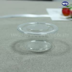 Wholesale 2 ,4 Ounce Clear Pet Ice-Cream Cup ,Pet Disposable Bowls With Flat