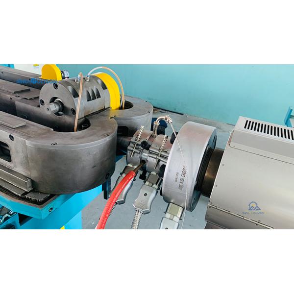 15kW Single Screw Extruder PVC HDPE PP Corrugated Pipe Making Machine