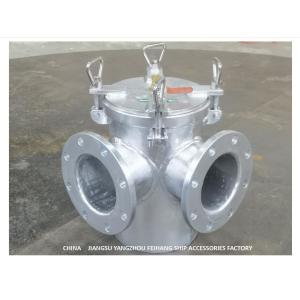 China Marine Suction Coarse Water Filter BLS100 CB/T497-2012 Right Angle Sea Water Filter on sale