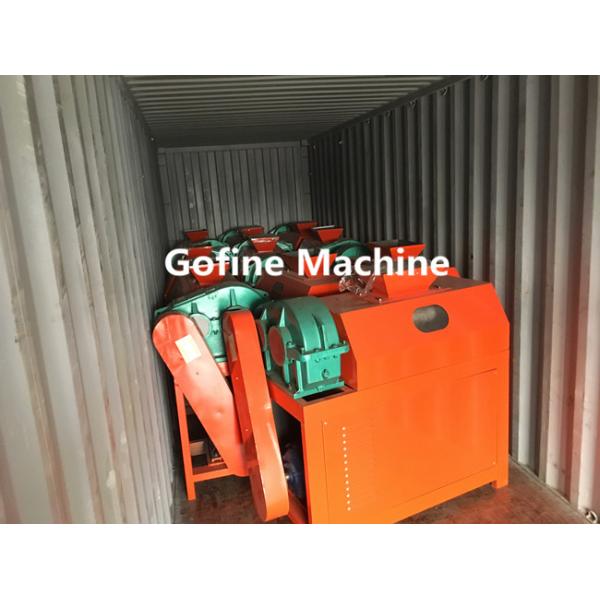 Mobile Double Roller Granulator Machine For Fertilizer Production Line
