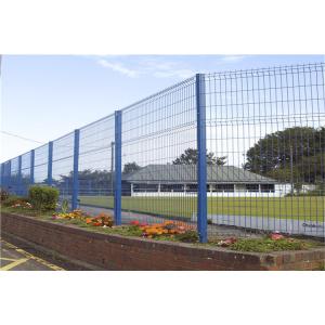 Highway Powder Coated Welded Wire Panels 3D V Mesh Fencing