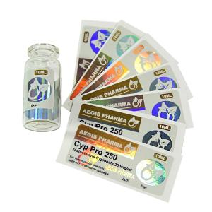 Test Cypionate Waterproof vial Bottle Labels