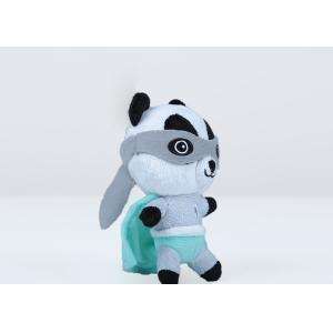 Panda Shape Plush Keychain Toys PP Cotton Material Handmaking Artwork