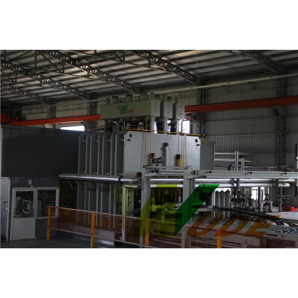 Hot Press Melamine Paper Laminating Machine With Automatic Caul Plate Changing