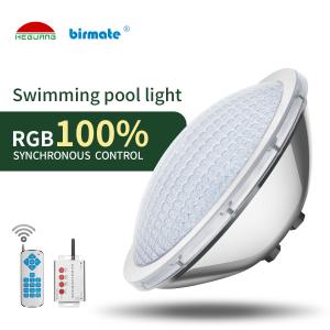 Synchronous Control 1200LM 2860ma Stainless Steel Pool Lights 24W