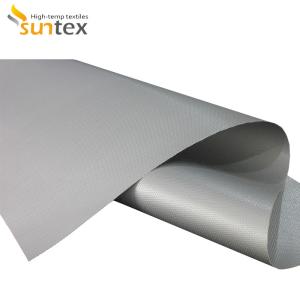 Quality silicone rubber coated fiberglass fabric for Expansion Joint,fire curtain,smoke curtain,welding blanket for sale