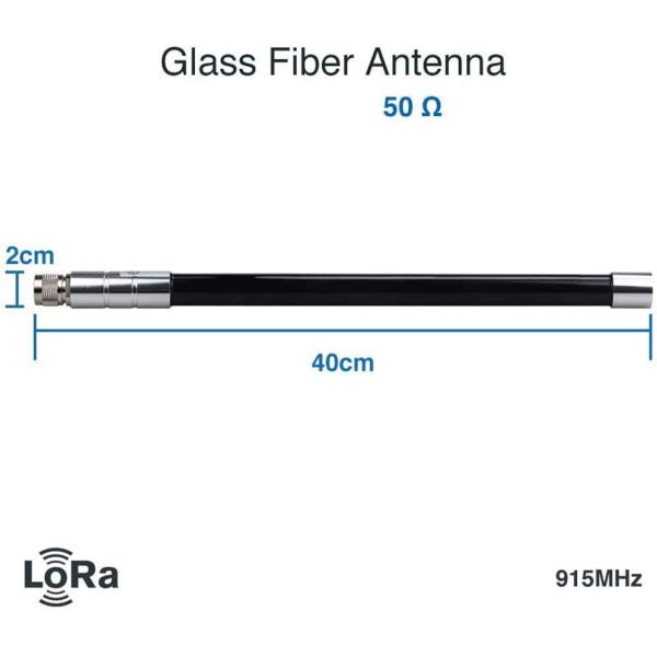 Customized 433mhz 868mhz 915mhz 3dbi 5dbi 8dbi 12dbi Lora Fiberglass Antenna with VSWR 1.5