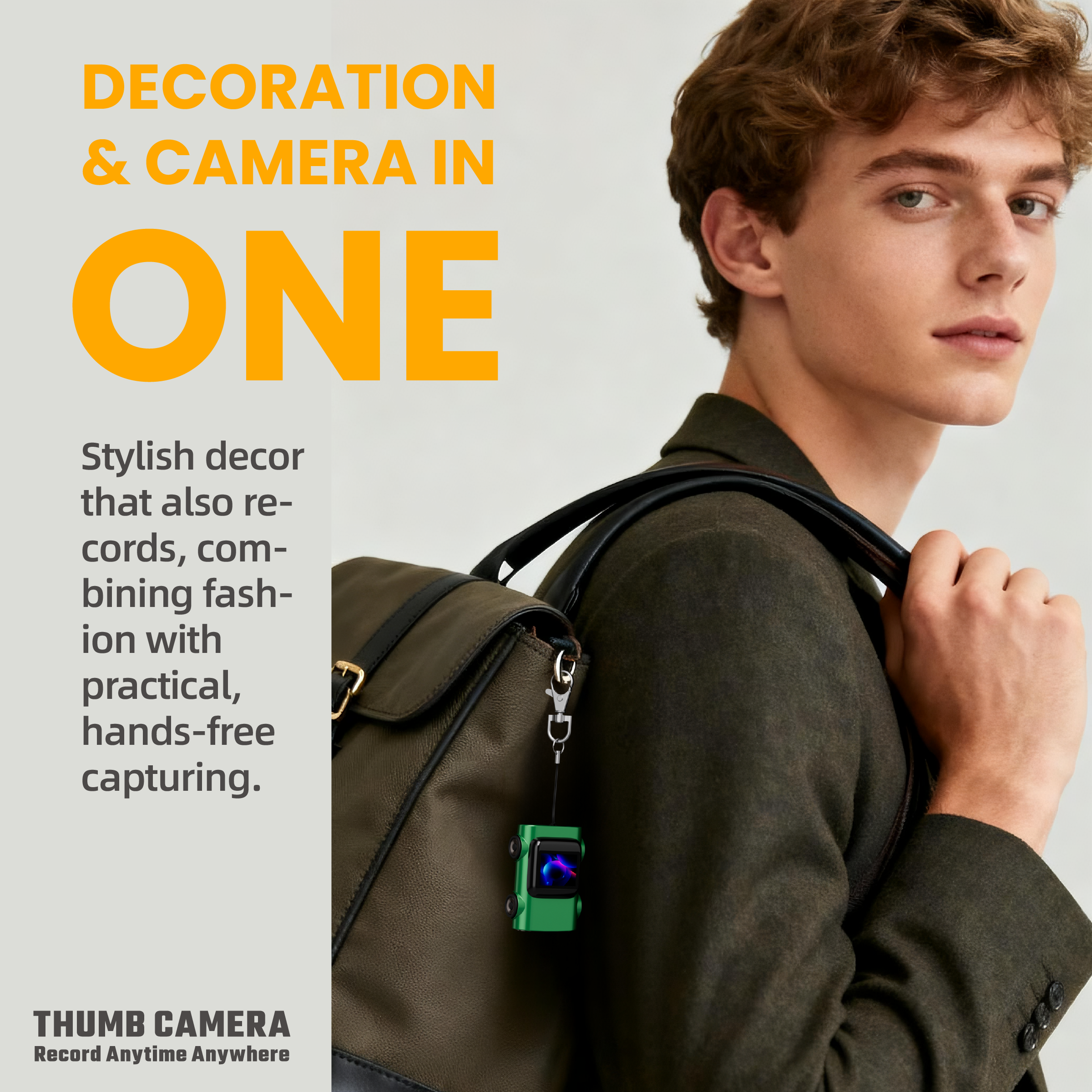 G5 Mini Camera Stylish Keychain Thumb Audio And Video Mini Retro Camera For Vlog Traveling