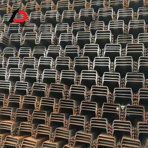 Flat Interlocking Pipe Pile AISI Standard Hot Rolled Sheet Pile