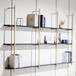 China Gold Aluminum Wall Shelf on sale