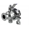 Cavity Filled Sanitary Ball Valves For Pharmaceutical And Biotechnology Industries for sale