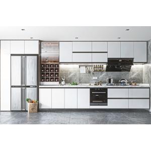 China Modern Matt Customized Designs With Island Wall Cabinets Kitchen Cabinet on sale