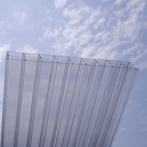 Manufacturer Wholesale Transparent X Triple Pc Hollow Sheet Polycarbonate Sheet