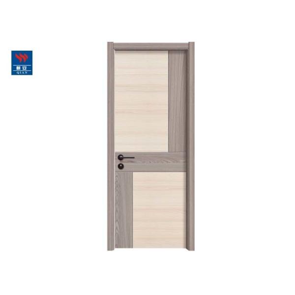 Modern Style Eco-Friendly Waterproof Carved Interior Wood Door For Bedroom Bathroom For Houses
