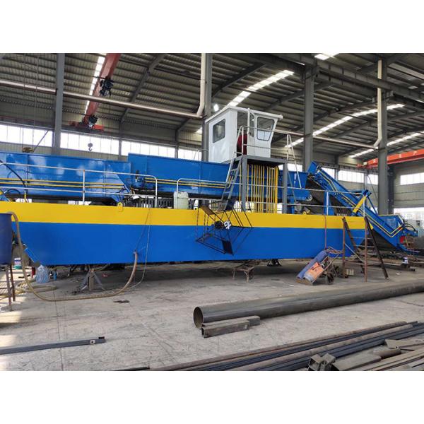 16 Cubic Capacity Aquatic Plant Harvester For River Waterweed Duckweed Harvester 2.1m Width