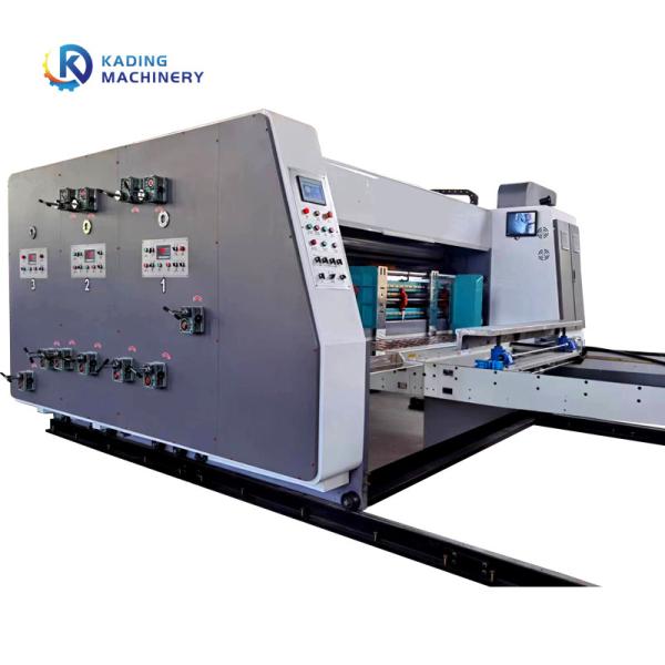 High Speed Printing Machine For Carton Box With PLC Touch Screen