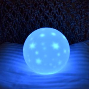 ABS Silicone Night Light Ball Rechargeable with ROHS certificate