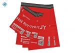 Strong Security Custom Red Polymailers Postal Bags Courier Bags Express Bags for