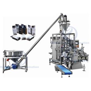 PLC Control Vacuum Packing Machine , Coffee Vacuum Packaging Machine
