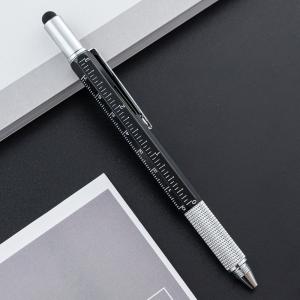 Multifunctional Metal Creative Ballpoint Pen Ruler Screwdriver Touch Screen