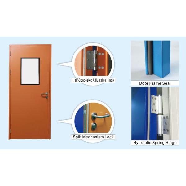 Epoxy Floor Dust Free Environment HEPA Door Electronic Clean Room