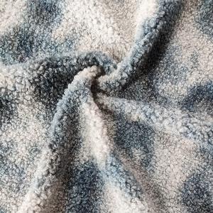 100% Polyester 150D Sherpa Fleece Fabric Home Textile High Durability