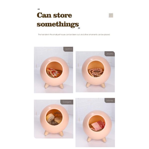 Kingda 1200MAH Little Pet House Night Light 3 hours Charging