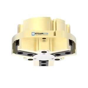 China Precision 3 Jaw Pneumatic Gripper Adjustable 50N Three Jaw Gripper on sale