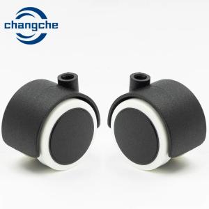 Black Office Chair Rollers 31mm Diameter at Office