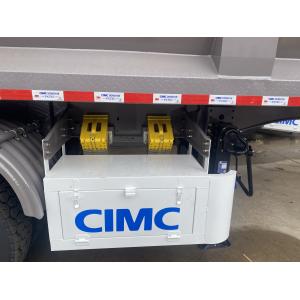 CIMC Tipper Dump Semi Trailer with Standard 28Ton Landing Gear and Durable Steel