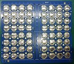 HASL Lead Free Turnkey PCB Assembly FR4 Tg135 RoHs Blue Soldermask