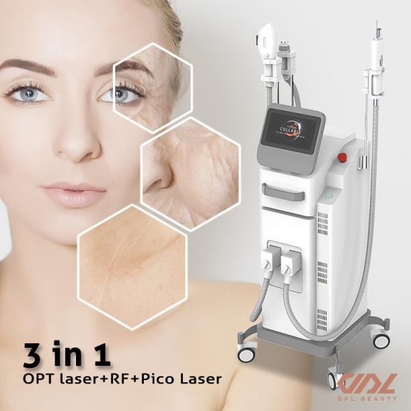 3 in 1 IPL RF Nd Yag OPT Beauty Machine Skin Tightening Tattoo Removal Beauty